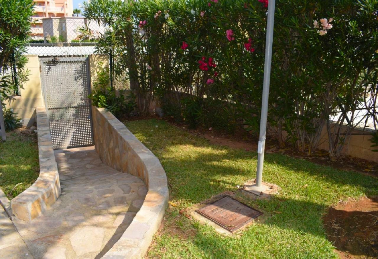 Apartamento Bajo Terraza Acceso Piscina Y 1ª Linea Playa Las Marinas Denia Kültér fotó